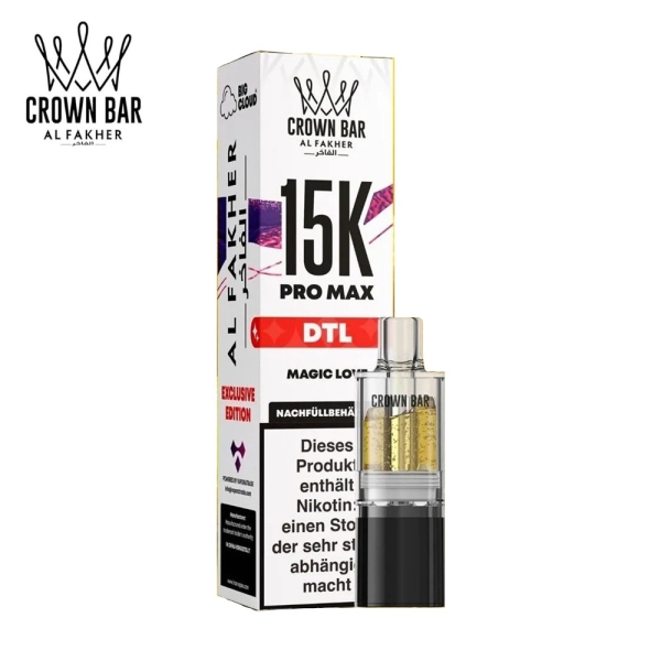 Al Fakher 15K Pro Max - Magic Love - Pods 6mg DTL